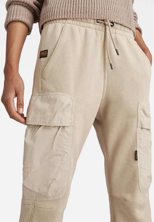 G-STAR - Boyfriend 3d pocket sweat pant - brick