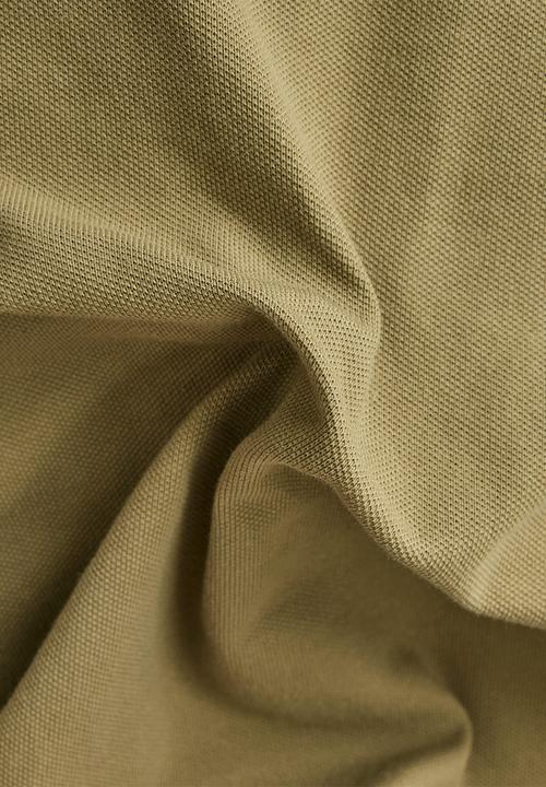 G-STAR - Dunda slim stripe polo short sleeve - fresh army green