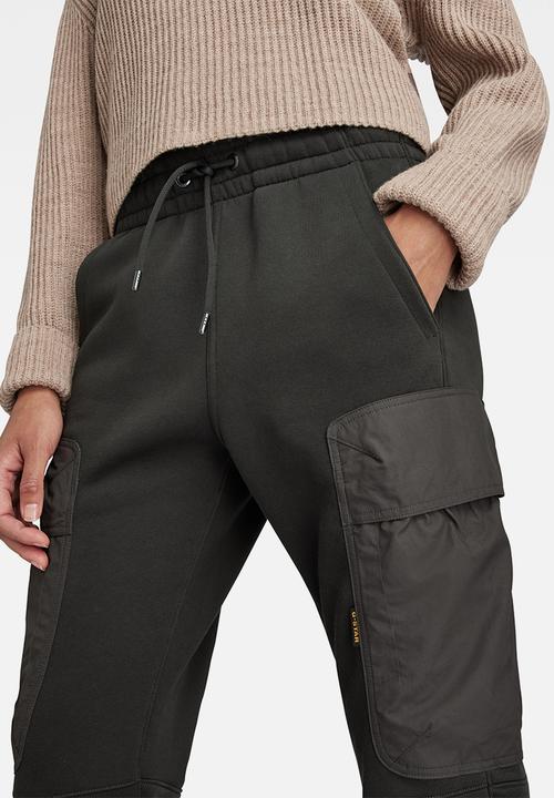 G-STAR - Boyfriend 3d pocket sweat pant - black