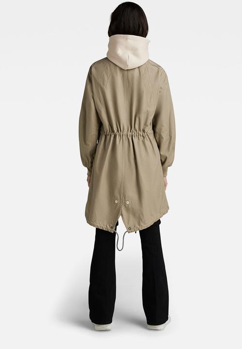 G-STAR - Fishtail parka - tree house