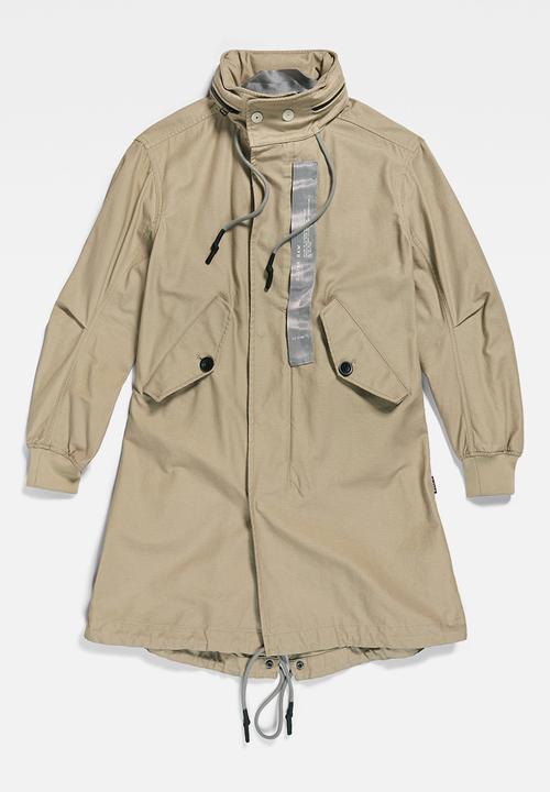 G-STAR - Fishtail parka - tree house