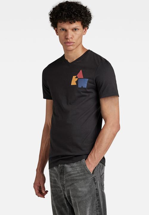 G-STAR - Chest graphic slim - black