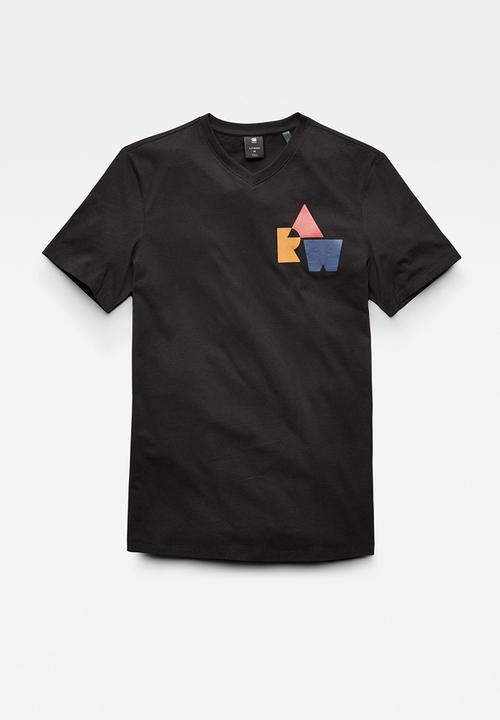 G-STAR - Chest graphic slim - black