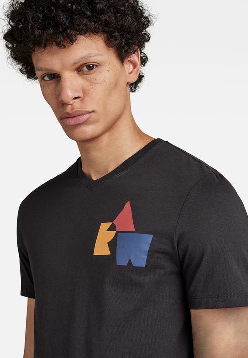 G-STAR - Chest graphic slim - black