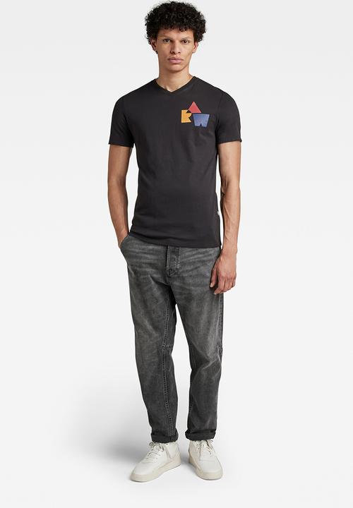 G-STAR - Chest graphic slim - black