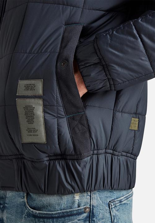 G-STAR - Meefic sqr quilted jacket - salute