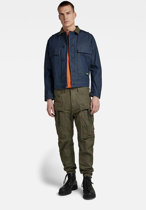 G-STAR - Utility flap pocket jacket pm - raw denim