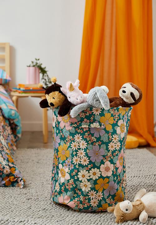 Cotton On - Kids laundry basket - bronte retro floral