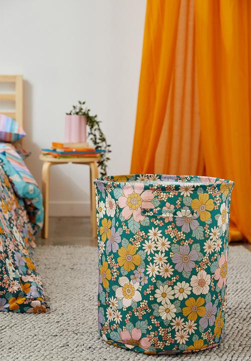 Cotton On - Kids laundry basket - bronte retro floral