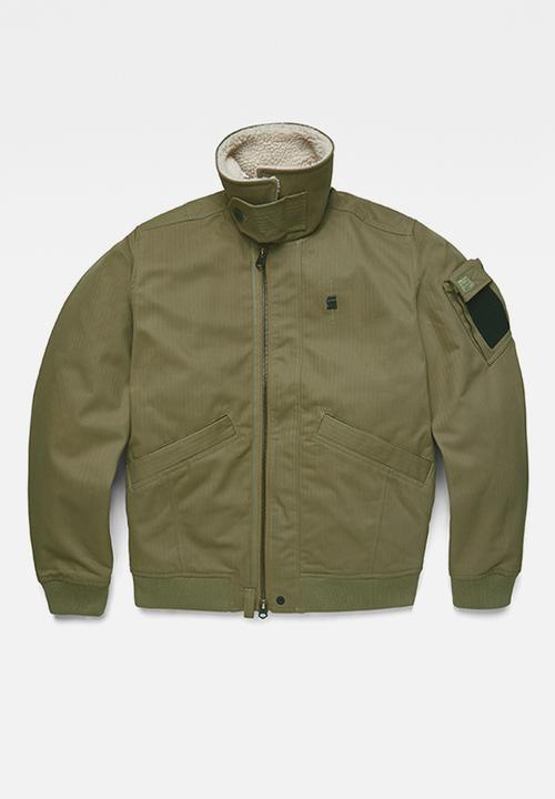 G-STAR - Flight bomber jacket - brindle