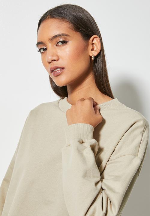 Superbalist - Crew neck sweat - cobble stone