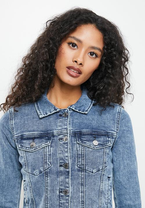GUESS - Denim jacket - acid wash