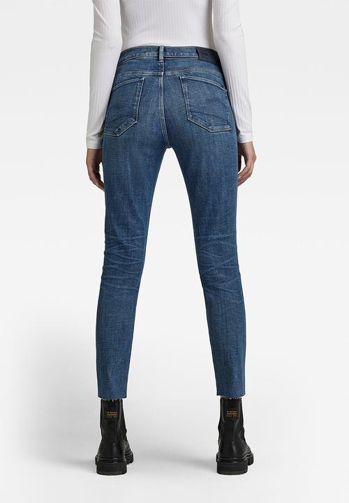G-STAR - 3301 skinny ankle jeans - faded cascade
