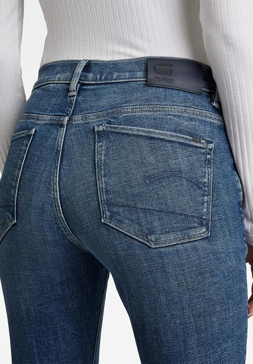 G-STAR - 3301 skinny ankle jeans - faded cascade