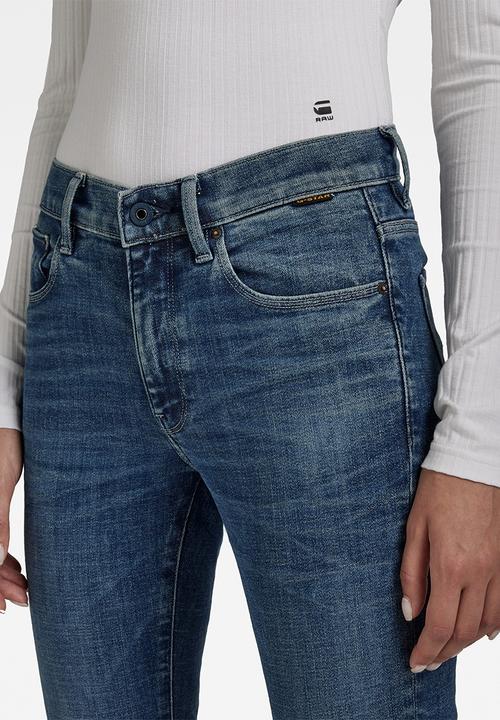 G-STAR - 3301 skinny ankle jeans - faded cascade