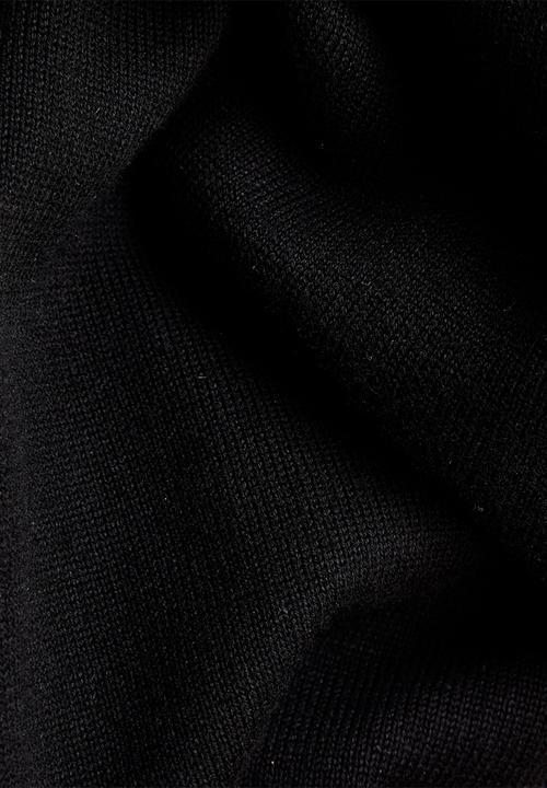 G-STAR - Core r neck knit - black