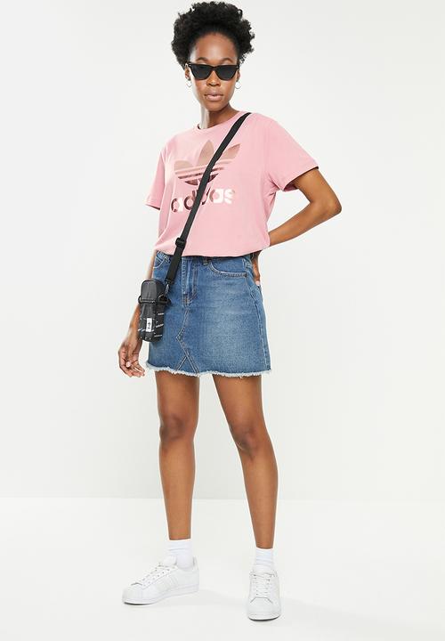 adidas Originals - Boyfriend tee f2 - magic mauve