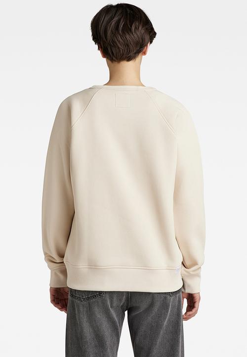 G-STAR - Raw cvrd r sweater -  talc