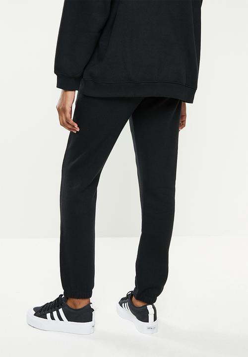 adidas Originals - Essential fleece joggers - black
