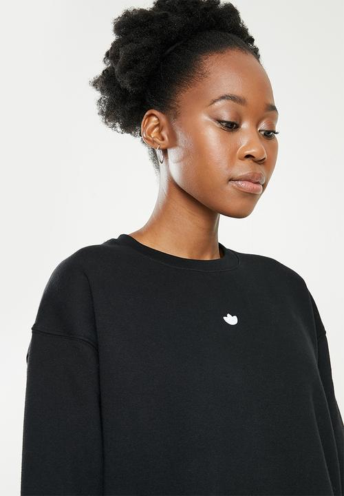 adidas Originals - Essential long sleeve sweat top - black