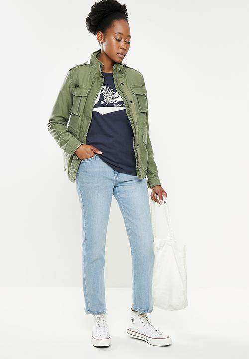 Superdry. - Pride in craft tee - eclipse navy