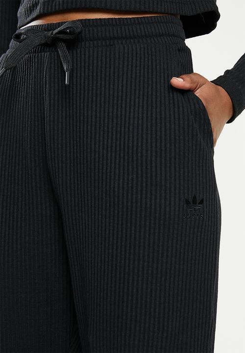 adidas Originals - Rib cuffed pants w - black