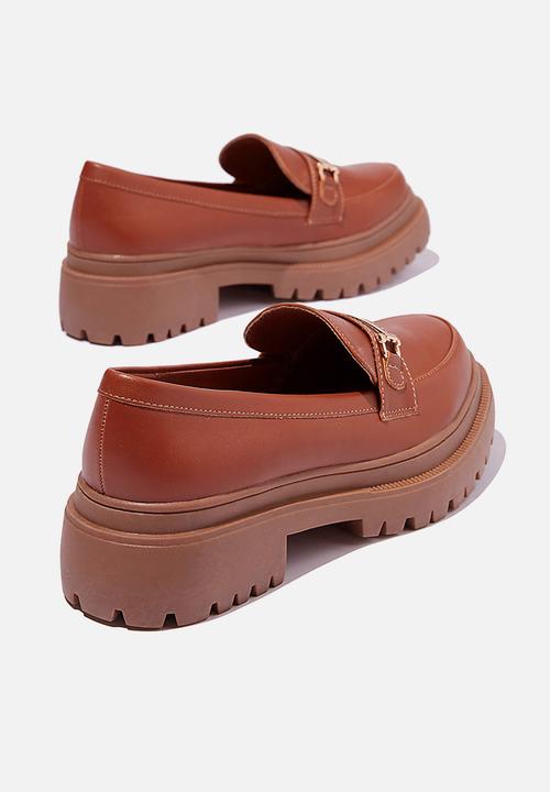 Cotton On - Bree lug sole loafer - ginger tan