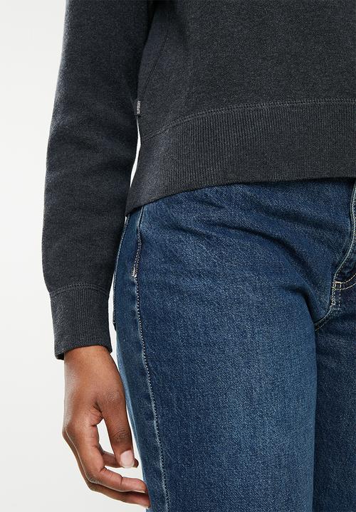 Superdry. - Essential cotton crew - tar mega 