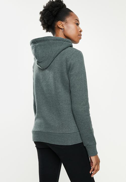 Superdry. - T&f hood - pine 