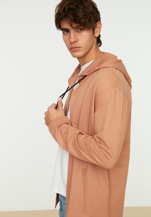 Trendyol - Senzo hooded cardigan - camel