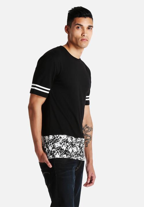 Reason - Marbilized Elongated Tee