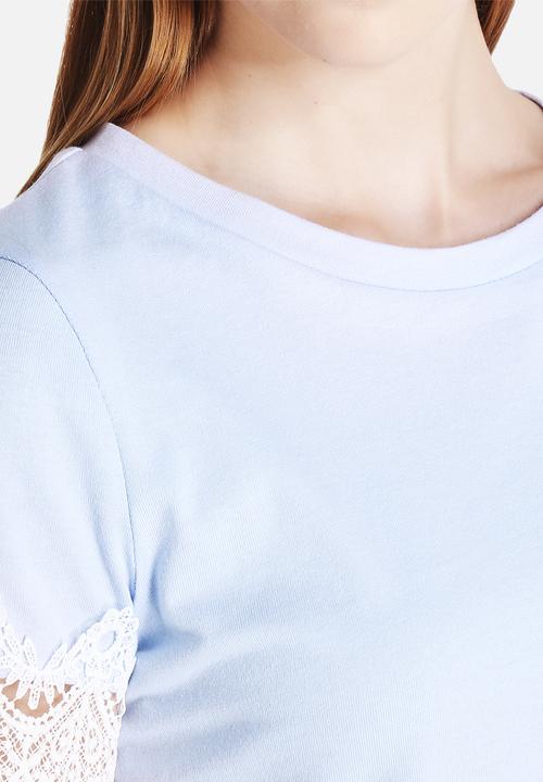 Glamorous - Laced-Hem Crop