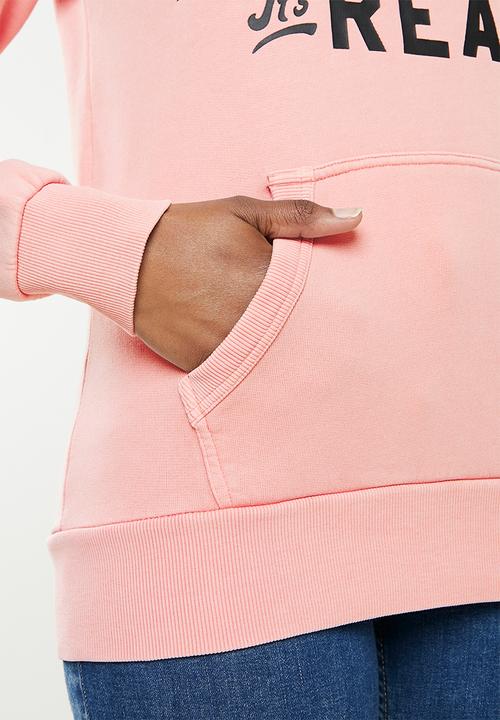 Superdry. - Vl ac hood bb - soft pink