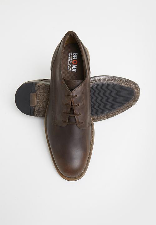 Bronx - Jump formal shoe - choc