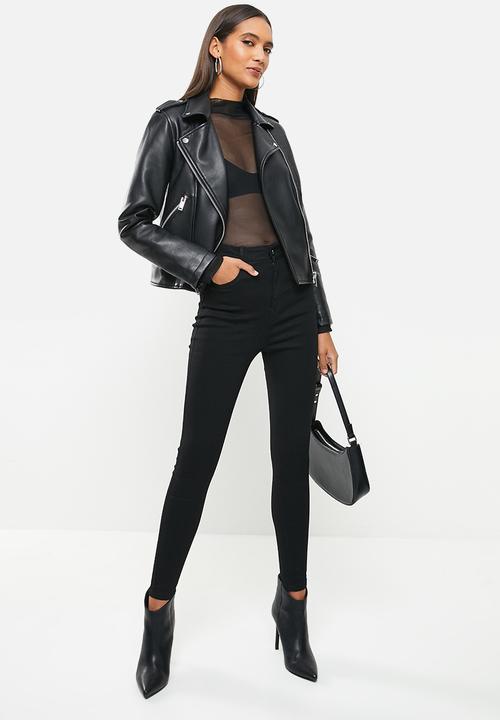 SISSY BOY - Super high rise skinny - jet black