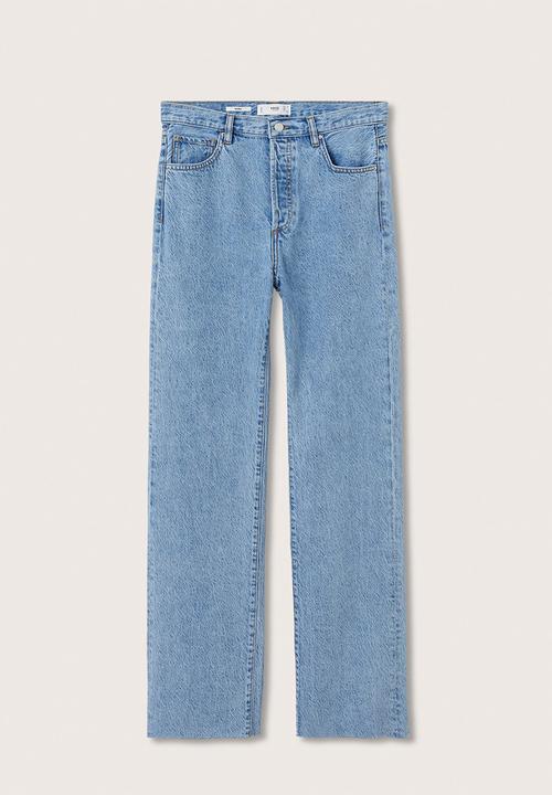MANGO - Jeans nora - open blue