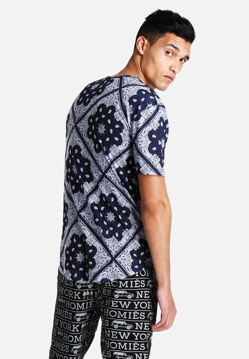 Reason - Paisley Blocks Tee