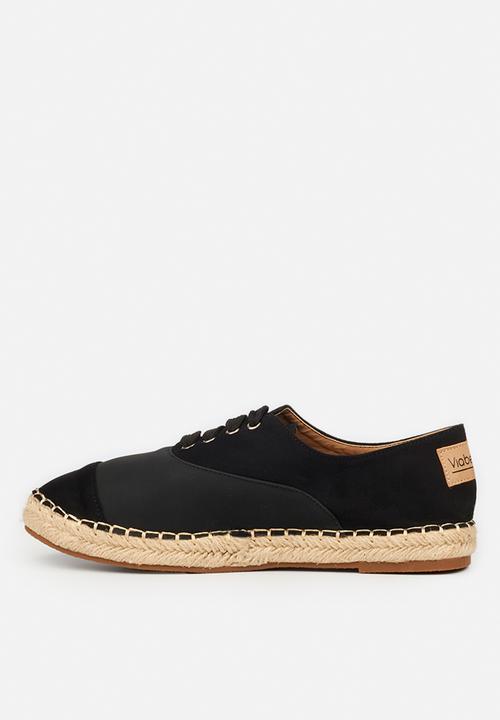 Viabeach - Espa18 espadrille sneaker - black