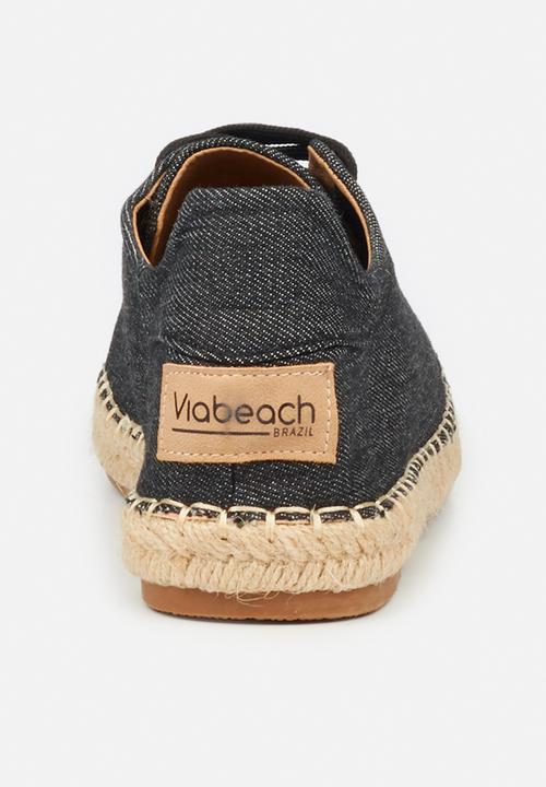 Viabeach - Espa19 espadrille sneaker - black