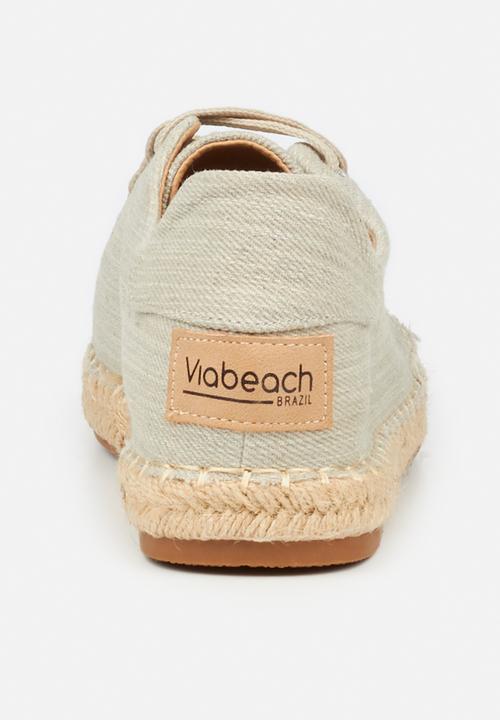 Viabeach - Espa19 espadrille sneaker - grey