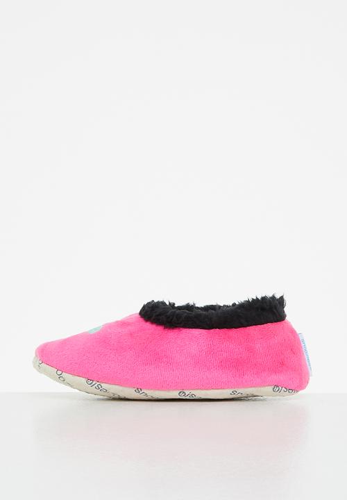 snoozies!® - Bee happy slippers  - pink