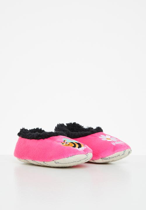snoozies!® - Bee happy slippers  - pink