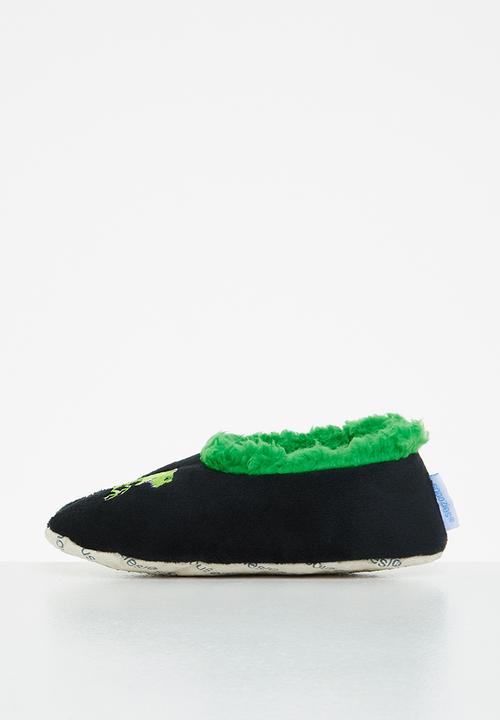 snoozies!® - Saurus slippers - black