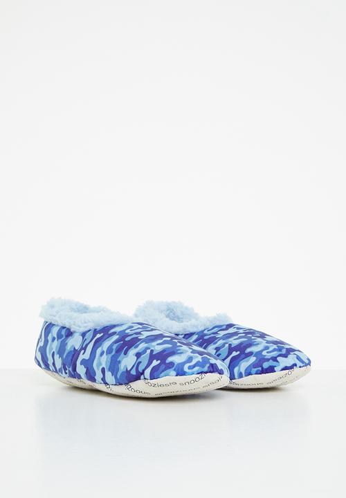 snoozies!® - Kids - blue camo