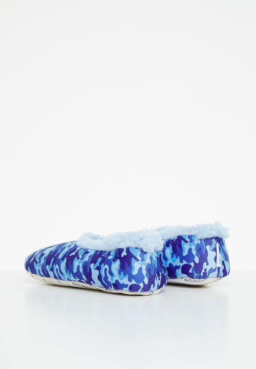 snoozies!® - Kids - blue camo