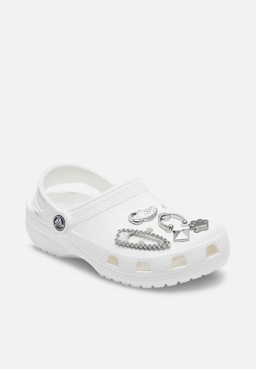 Crocs - Elevated silver sport 5 pack - silver