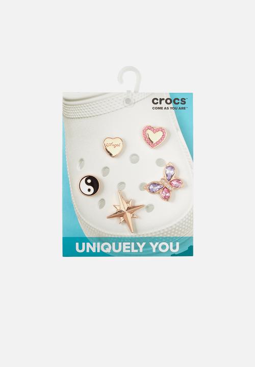 Crocs - Pink and gold 5 pack - multi