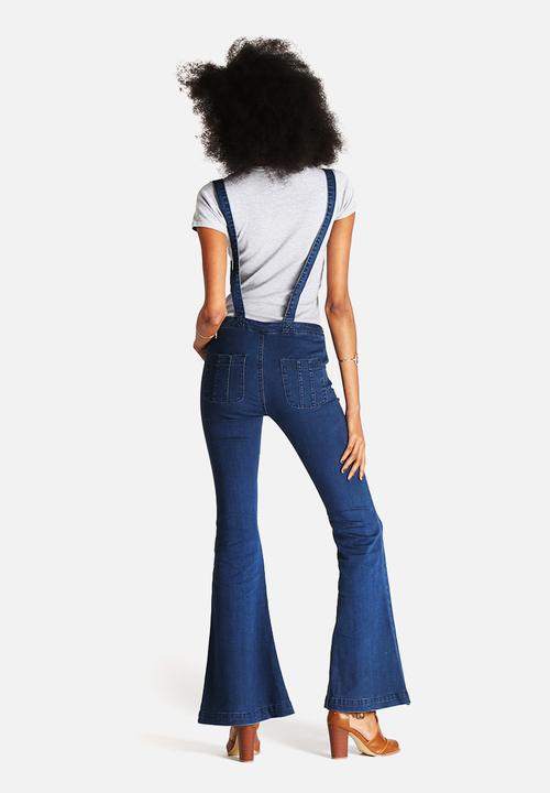 Glamorous - Flare Dungaree