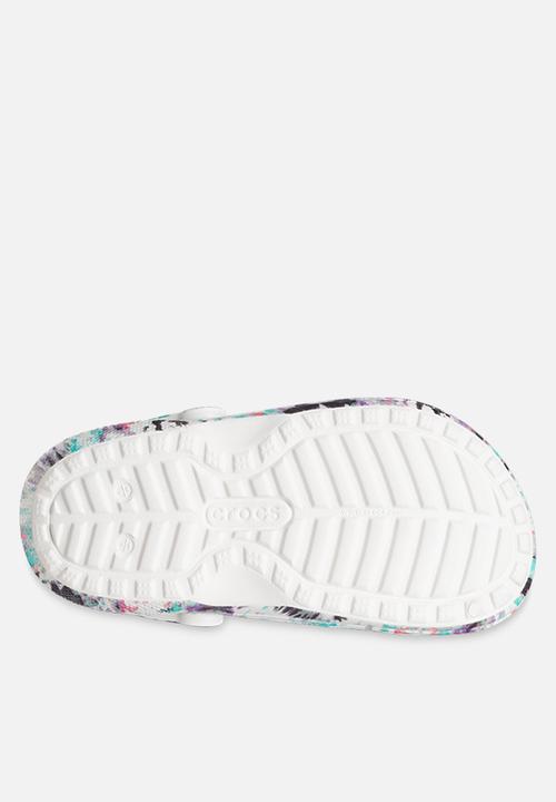Crocs - Classic lined tie dye clog - pure water 