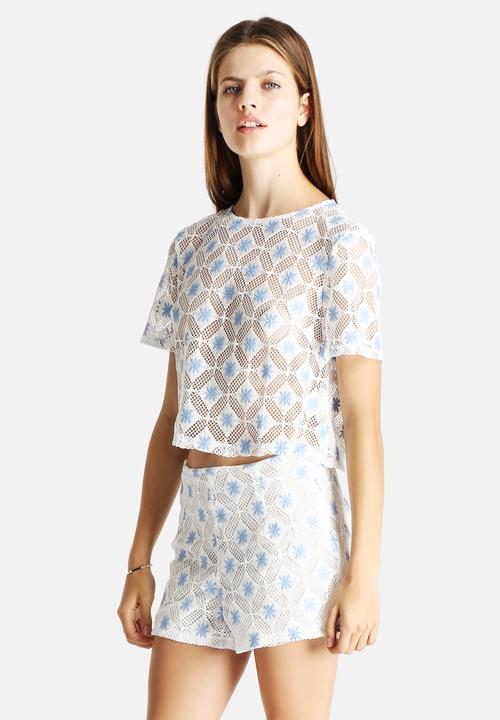 Glamorous - Crochet Top